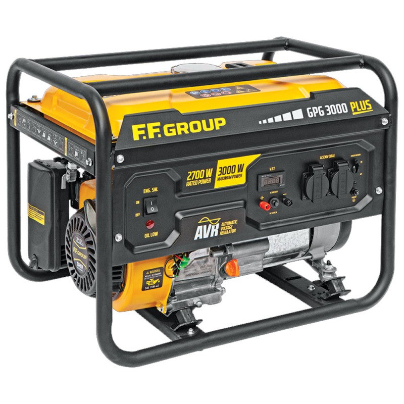 Benzininis generatorius 3Kw 46093 FFGROUP