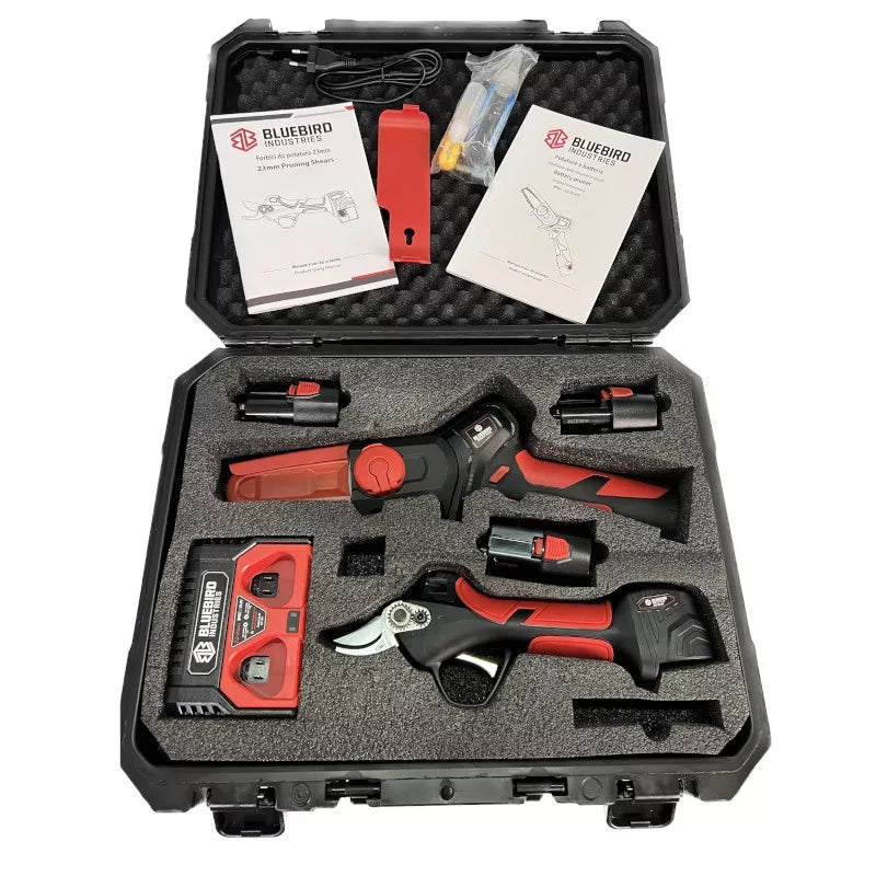 Blue Bird Combo akumuliatorinių įrankių rinkinys genėjimui